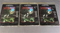 3 Sealed Return Of The Jedi Laminated Bookcovers
