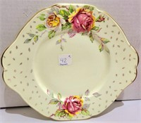 Collectible PARAGON Biscuit Plate with Handles