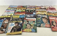 Large lot of 1970s mixed TV  Hollywood magazines