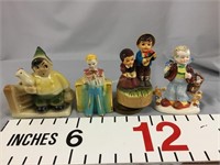 Shawnee and other kids figurines, music box works