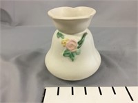 Weller art pottery vase matte white