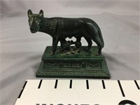 Vintage Remus and Romulus The Capitoline Wolf