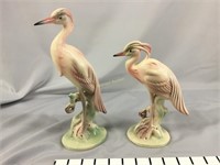 Brad Keeler crane figurines # 713 and 714
