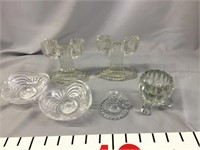 queen Mary candle holders and others
