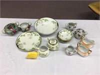 Porcelain/ china pieces made in Germany, Nippon,