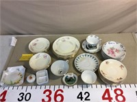 China dishes- various pieces
