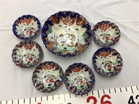 Japanese berry bowl set master bowl and (6)