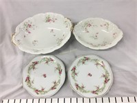 Limoges bowls, Bavaria plates