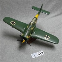 Military Model Airplane w/ Stand