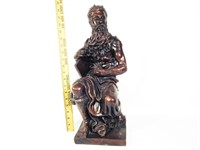 Antique Marwal Ind Inc Chalkware Moses Statue
