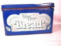 Mid Century Metal Bread Box