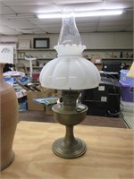 Antique Alladin Oil Lamp 20"T