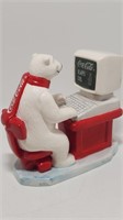 Rare, 1996 Enesco Coca-Cola Polar Bear figurine