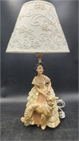 Chalkware Mid Century Southern Belle Lady S