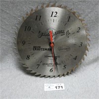 Sears & Roebuck Craftman Saw Blade Clock