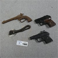 German & Itlay Cap Guns - Cast Iron Gun