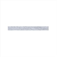Marble Vanity Backsplash in Carrara White