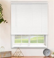 Chicology White Cordless Mini Viynl Blinds