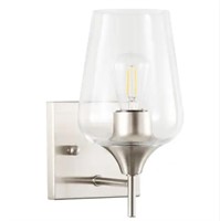 Merra Brushed Nickel Wall Sconce Vanity Light