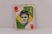 1951 TOPPS RED BACK HANK BAUER #24