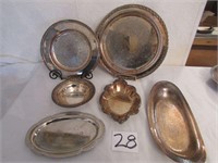 Silver Plated Trays