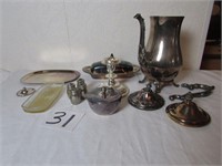 Silver Plated Bowls - Silver Plated Baronial S&P