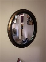 Oval Mirror & Cross