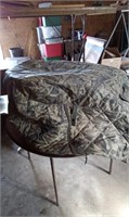 CAMOUFLAGE DOG KENNEL COVER