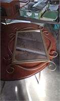 22X14  MIRROR WITH METAL FRAME