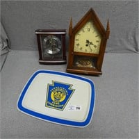 Pa Game Commission Tray - 2 Clocks