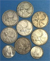 Young Queen Elizabeth Silver Coins
