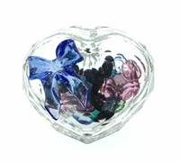 Swarovski Sweet Heart Jewel Box W/ Crystals