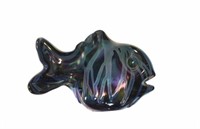 Scott Hartley Signed Art Glass Fish