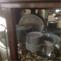 Noritake Cavalier dishes with 2 serving dishes 8 p