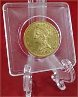 1893 $10 Gold Piece - 5% B.P.