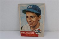 1953 TOPPS PHIL RIZZUTO #114 CREASES