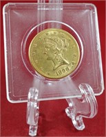 1898-S $10 Gold Piece - 5% B.P.