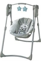 New- Graco Slim Spaces Compact Baby Swing,