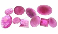4.96ctw Natural Ruby Gemstones