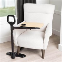 New- Able Life Able Tray Table, Adjustable Bamboo