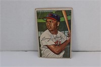 1952 BOWMAN LARRY DOBY #115 CREASES