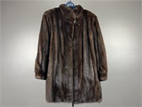 Vintage Hudson's Perry Ellis Fur Coat
