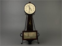 Antique New Haven Willard Banjo Clock