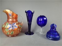 Colored Glass Lot