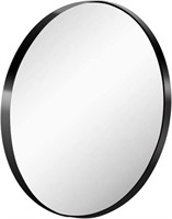 KAASUNES 36-Inch Large Wall Mounted Round Mirror