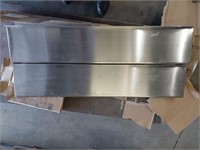 5' x 12" steel counters