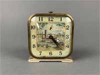 Vintage Lux Clock Show Boat Alarm Clock