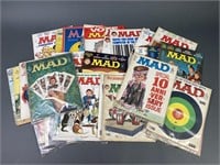 Lot Of Vintage Mad Magazines
