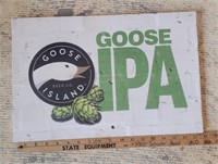 Goose IPA Sign