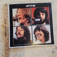 The Beatles Let it Be Metal Sign